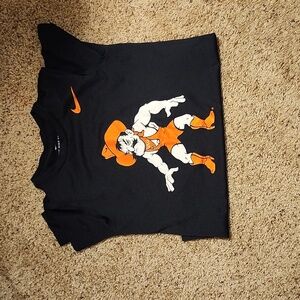 Boys black dri fit Nike shirt